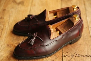 Edward Green Burgund Leder Quasten Schuhe Halbschuhe Herren UK 11 US 11,5 E 45 - Bild 1 von 11