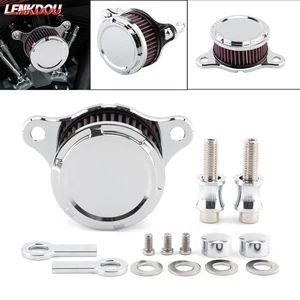 For Harley Sportster XL 883 XL1200 48 1991-2023 Chrome Air Cleaner Intake Filter - Picture 1 of 11