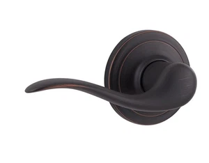 Kwikset Tustin Venetian Bronze Left-Handed Half-Dummy Door Handle with Microban - Bild 1 von 6