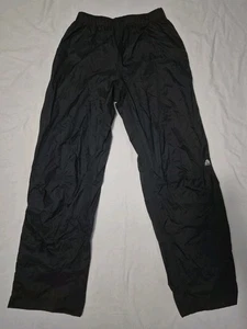 Vintage Nike ACG Nylon Pants Mens Small Black Lined Windbreaker Gorp Hiking Y2K - Picture 1 of 8