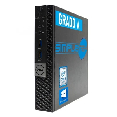 Dell OptiPlex 7040 MICRO i3 32GB 960GB Tiny Mini Win 10 Desktop Computer Desktop - Image 1 of 4