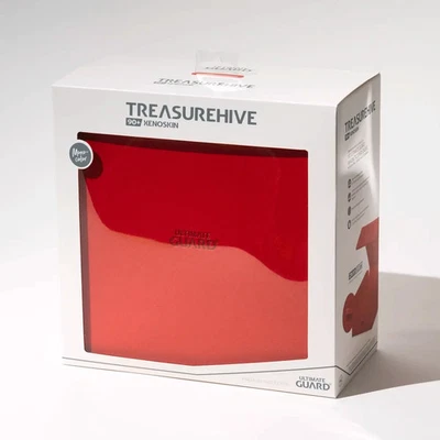 Ultimate Guard Treasurehive Xenoskin 90+ Rojo SELLADO NUEVO EN CAJA Foto 1 de 4