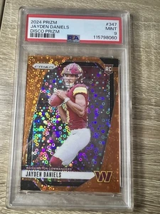 2024 Prizm Jayden Daniels Disco PSA 9 #347 - Picture 1 of 2
