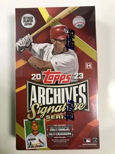 2023 Topps Archives Signature Series Retire Player Edition Baseball Hobby Box - Picture 1 of 1