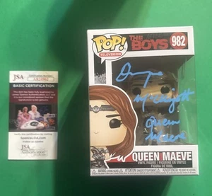 Dominique McElligott Signed "The Boys" #982 Queen Maeve Funko Pop! JSA COA - Picture 1 of 7