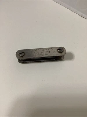 Vintage Proto Folding Allen Wrench Hex Key Set Tool 4978 Made In USA .050 - 3/16 - Image 1 of 4