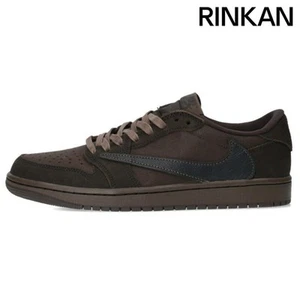 Nike x Travis Scott Jordan 1 LOW OG SP DARK MOCHA DM7866-202 Air Reverse Olive - Picture 1 of 6
