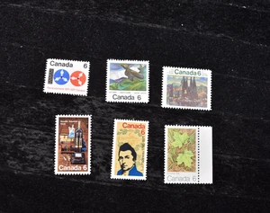 CANADA    1971    S 518 + S 532-533 + S 535-536 + S 542    MNH - Picture 1 of 4