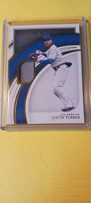 2022 Panini Immaculate Patch 22/49 Justin Turner #34 LA Dodgers - Image 1 of 3