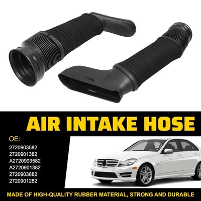 2pcs Air Intake Inlet Duct Hose For 2008-2012 Mercedes-Benz C300 W204 W212 C350 - Изображение 1 из 4