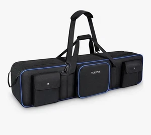 YOKEPEC Tripod caring case, 50.5 “ Long , Photo Studio Equipment Case. Black - Picture 1 of 8