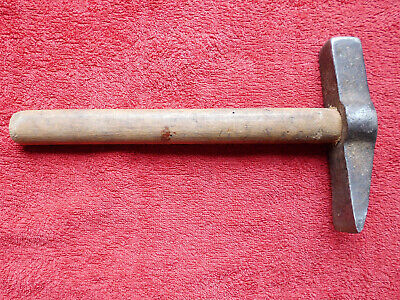 Alter Hammer Treibhammer Schmiedehammer Plasterhammer Blech Altes Werkzeug Q • 12.20€