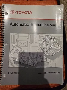 Toyota Automatic Transmissions - Technician Handbook - Course 262 - Picture 1 of 2