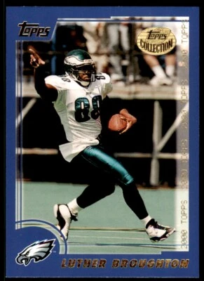 2000 Topps Collection Luther Broughton Philadelphia Eagles #44 - Image 1 of 2