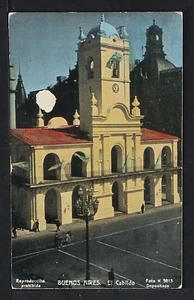 ARGENTINA 14-BUENOS AIRES -El Cabildo, Real Photo (RPPC) 1941 - Picture 1 of 2