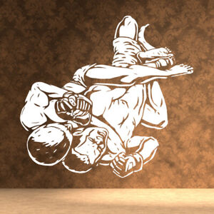 MMA wall sticker mixed martial art karate sports fight decal mma5