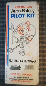 Pyromaster H HP-J100 Auto Safety Pilot Kit Harris Systems Natural Gas Only Radco - Picture 1 of 3
