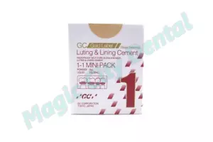 GC Gold Label Glass Ionomer Luting & Lining Cement EXPORT PACKAGE - Picture 1 of 2