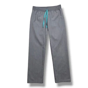 Figs Livingston Basic Scrub Pants Womens Small Gray T21003 Straight SNAG - Picture 1 of 10