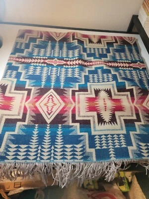 Pendleton Harding Wool Throw Blanket Knit NWOT B-12 - Image 1 of 4