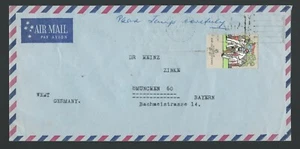 Commercial cover N.S.W to West Germany via airmail 1977. 45c paid. - Picture 1 of 3