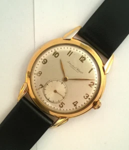 Orologio Vintage International Co. Schaffhausen Cal.88 IWC Placcato Oro Cassa XL C88 - Foto 1 di 15