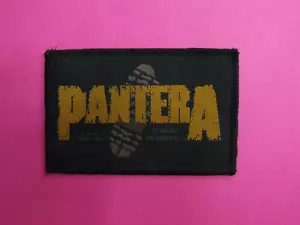 PANTERA OFFICIAL 1993 VINTAGE PATCH-NEW-OLD STOCK UK IMPORT SEW ON RUNNIN' VP3 - Bild 1 von 2