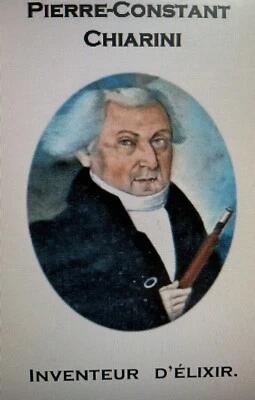 Ancien Flacon Pharmacie Apothicaire ELIXIR VERMIFUGE CHIARINI Aix en Provence - Photo 1/4