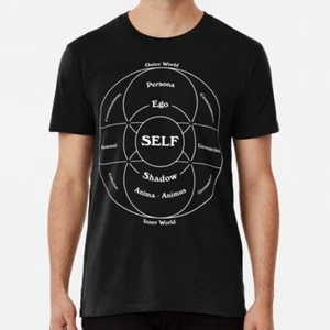 Camiseta Carl Jung s Mapa de la Psique S a 5XL Hecha en EE. UU. - Imagen 1 de 5