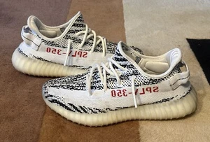 Baskets Adidas Yeezy Boost 350 V2 Low Zebra CP9654 SPLY-350 US 8 - Photo 1/8