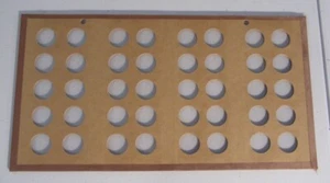 Wayte Raymond Coin Board No. 201 Blank US Quarters - Picture 1 of 2