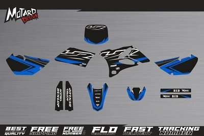 Kit de decalques gráficos para Yamaha YZ 85 2002-2008 2009 2010 2011 2012 2013 2014 - Imagem 1 de 3