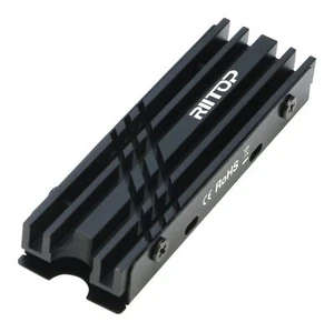 Dissipateur thermique M.2 NVME NGFF 2280 SSD Dissipateur thermique M.2 SSD av... - Photo 1/7