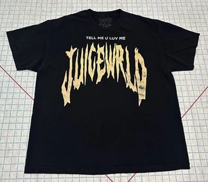 Juice World Rap Tee Legends Never Die Black Hip Hop Rap T Shirt - Picture 1 of 12