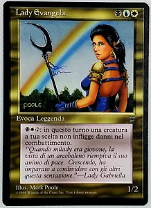 MTG ~ Lady Evangela ~ Italian Legends ~ NM/M Unplayed ~ FREE SHIPPING ~Subvoodoo - Picture 1 of 2