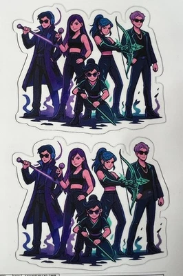 Calcomanías de cazador de demonios K-POP (2) Foto 1 de 2