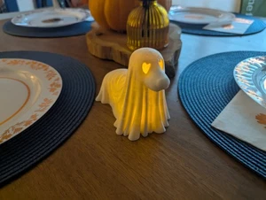 3d Printed Ghost Dashund Pet-G - Picture 1 of 10