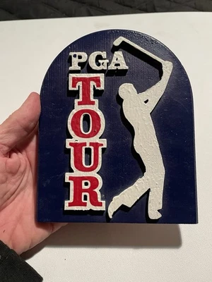 Marcador de campo de torneo de golf Houston Open de colección - 6,5 pulgadas Foto 1 de 4