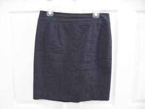 Women’s Petite Size 10P Ann Taylor Charcoal Gray Pencil Skirt - Picture 1 of 5