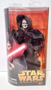 Vintage 2005 Star Wars Darth Sidious 12" Action Figure Revenge of The Sith MIB - Picture 1 of 5