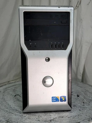 Dell Precision T1600 D09M Workstation Desktop PC Barebones SEE NOTES  - Image 1 of 4