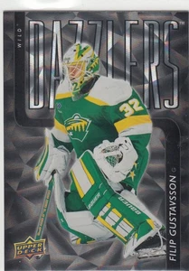 Upper Deck 2025-26 - Black Dazzlers - Filip Gustavsson #DZ-48 SSP - Picture 1 of 1