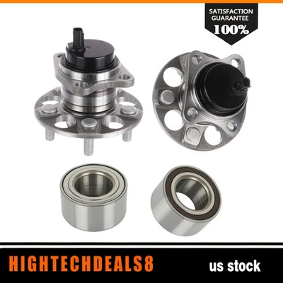 Rolamentos de cubo de roda dianteira e traseira para Scion xD 2008-2010 2011 2012 2013 2014 FWD - Imagem 1 de 4