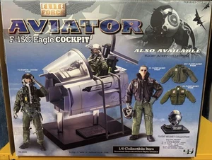 F-15C EAGLE COCKPIT ESCALA 1/6 Elite Force Aviator raro DID BBI Dragon con caja - Imagen 1 de 15