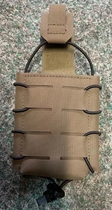 AIRSOFT MOLLE Ranger Green laser cut mag pouch DM GEAR - Picture 1 of 2