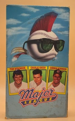 Major League VHS 1990 Charlie Sheen **Buy 2 Get 1 Free** - Image 1 of 3