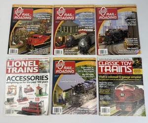 Lote de revistas Lionel Trains Magazine O Gauge Rail lectura trenes de juguete clásicos - Imagen 1 de 7