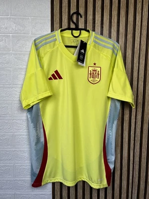Camiseta de fútbol visitante de la selección de España 2024 Adidas para hombre talla L Foto 1 de 4