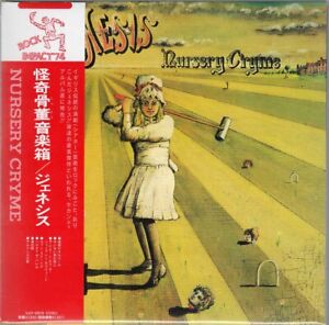 GENESIS NURSERY CRYME JAPAN MINI LP SHM CD VJCP 98016 OBI
