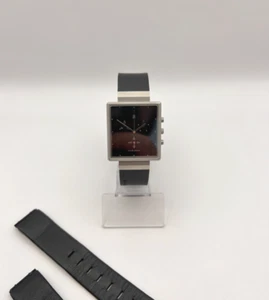 Armbanduhr Jacob Jensen Chrograph 805 Eckig sehr Schlicht Swiss Made ETA-Movt. - Bild 1 von 14